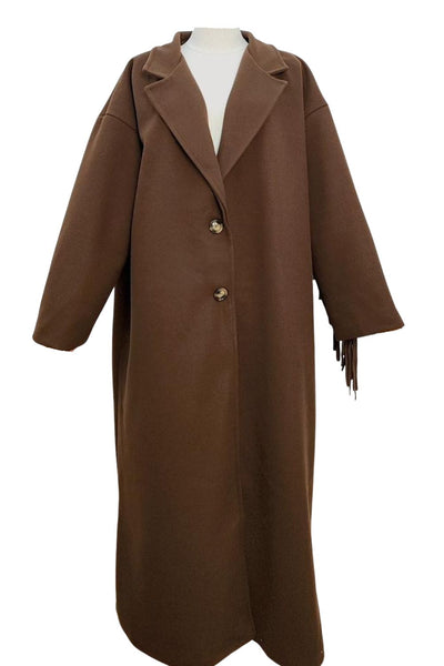 Manteau franges DENVER