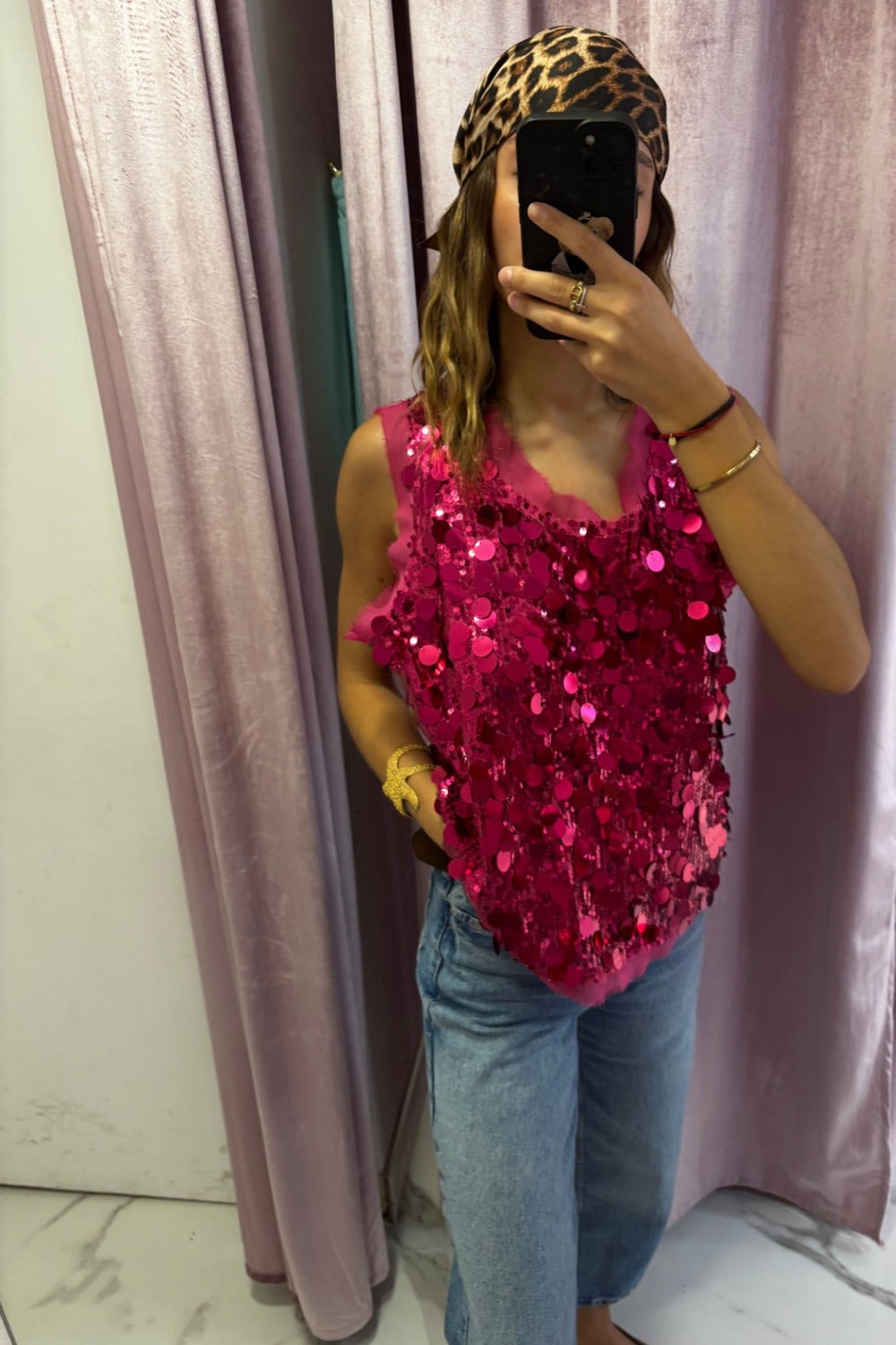 Débardeur sequins LOVISA