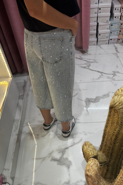 Bermuda à strass OXFORD