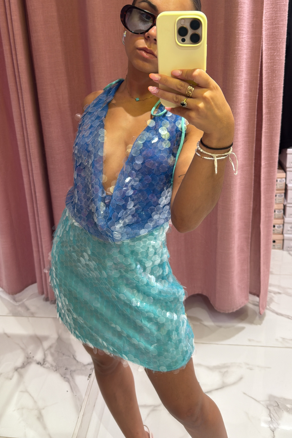 Robe sequins AMNESIA