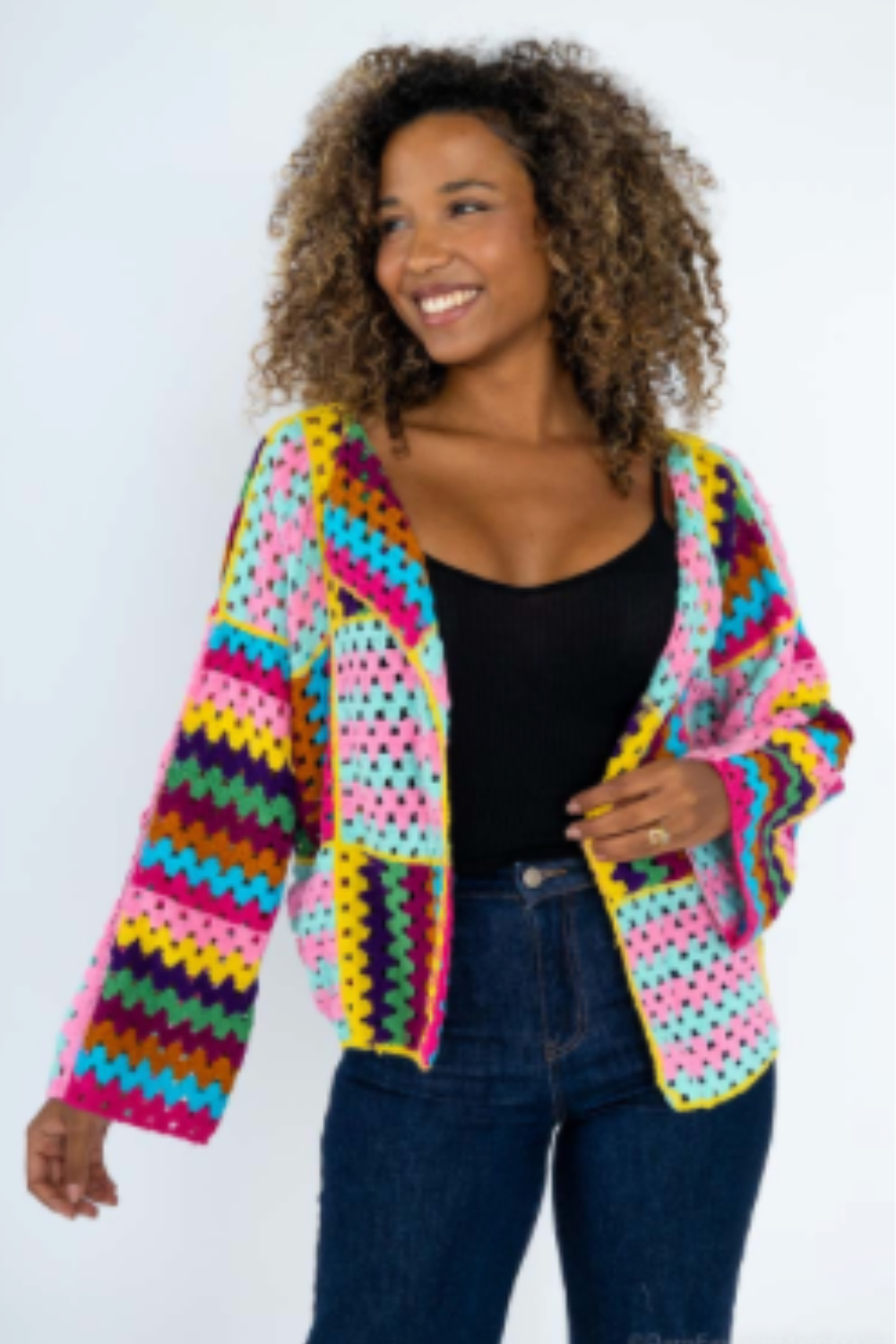 Gilet crochets MAHDIA