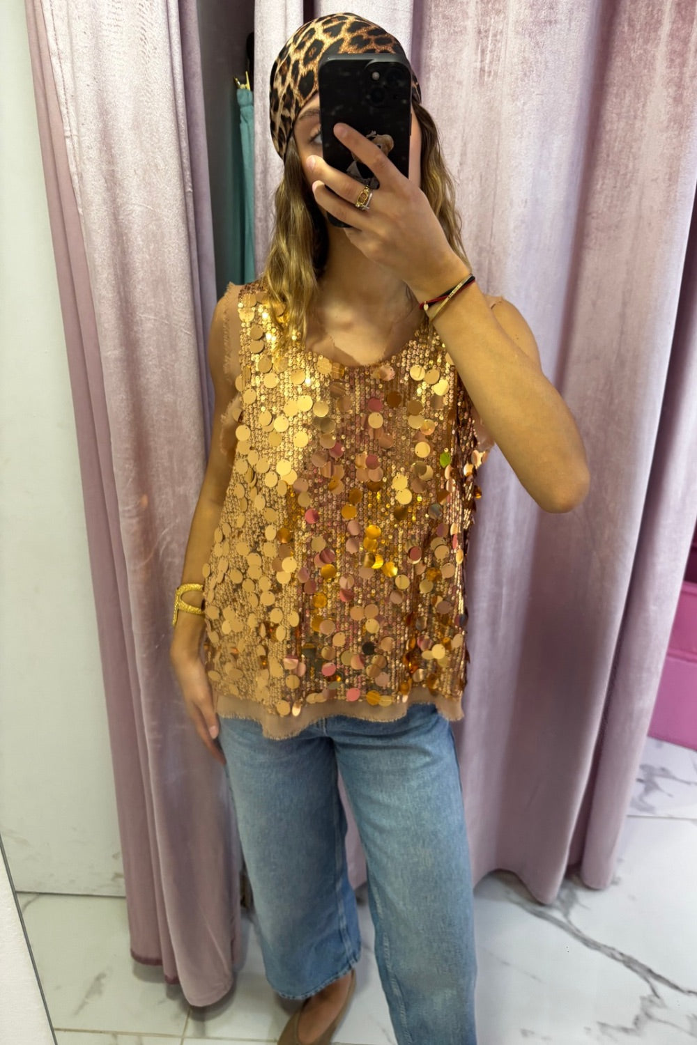 Débardeur sequins LOVISA