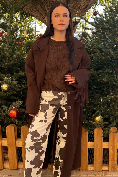 Manteau franges DENVER