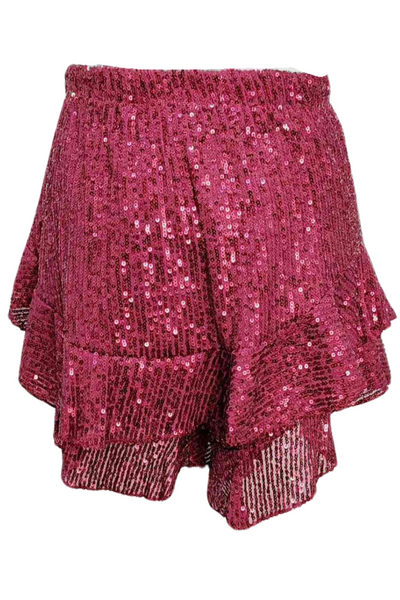 Jupe short sequins BEJA