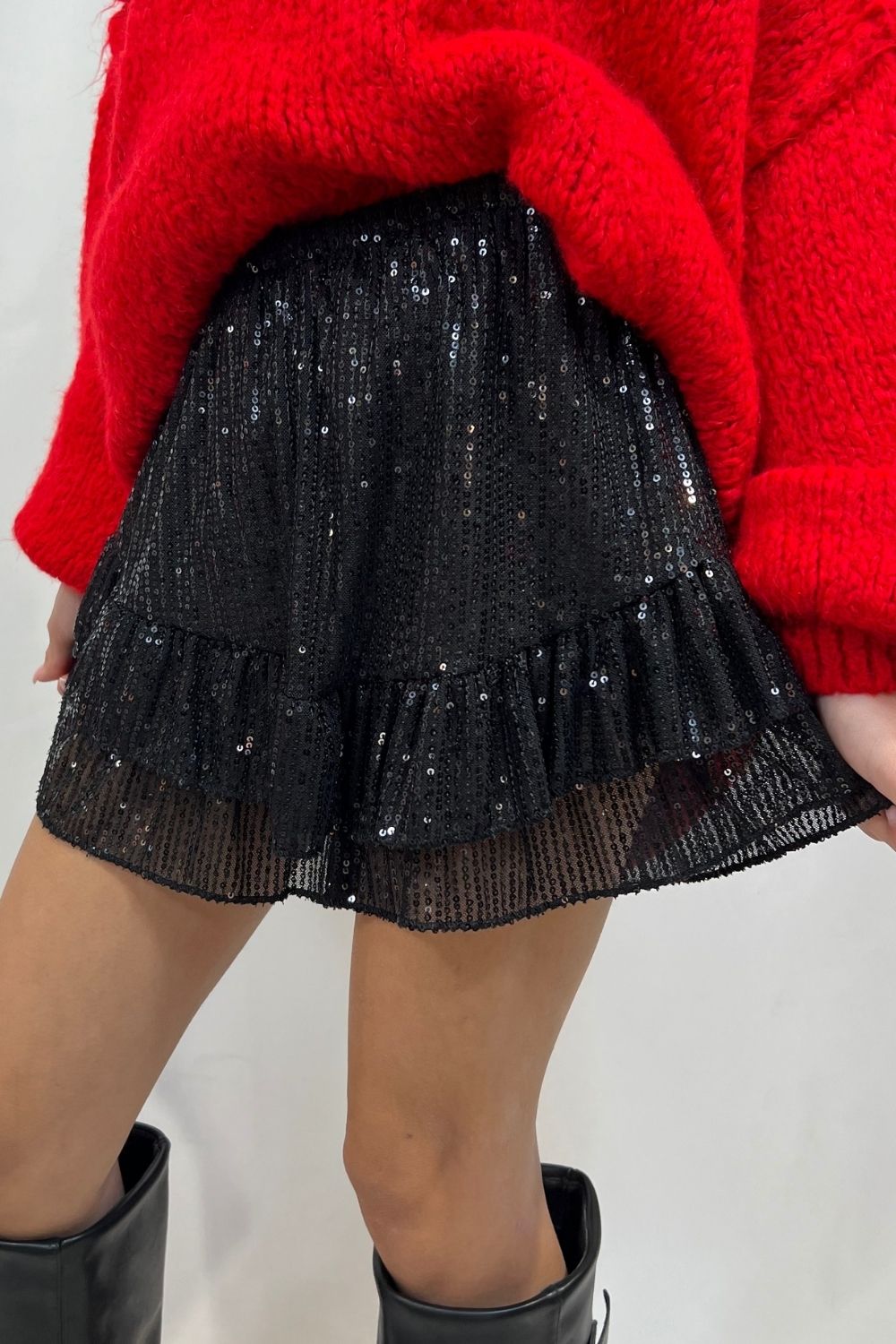 Jupe short sequins Beja