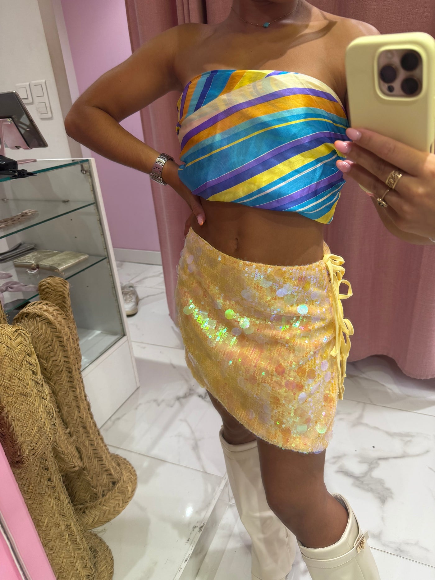 Jupe sequins GUARANA