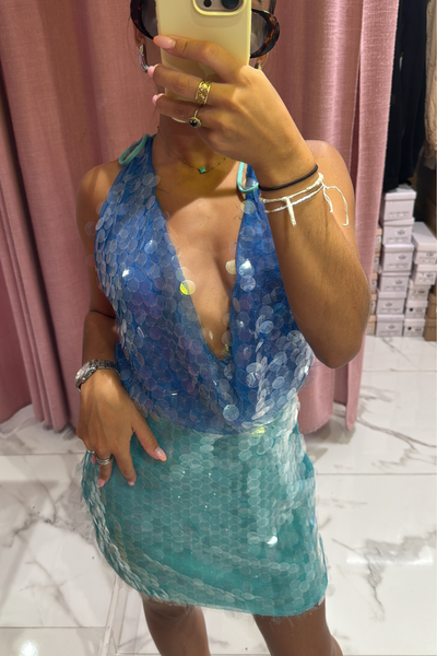 Robe sequins AMNESIA