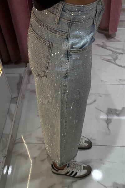 Bermuda à strass OXFORD