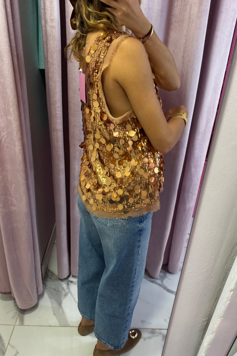 Débardeur sequins LOVISA