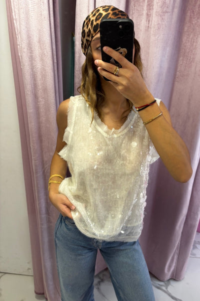Débardeur sequins LOVISA