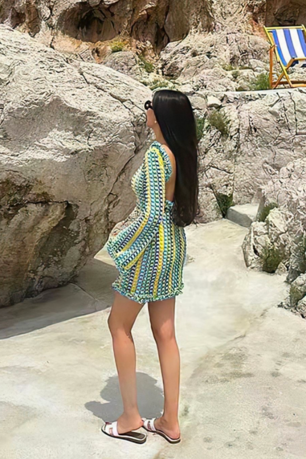 Robe crochet LOURDES