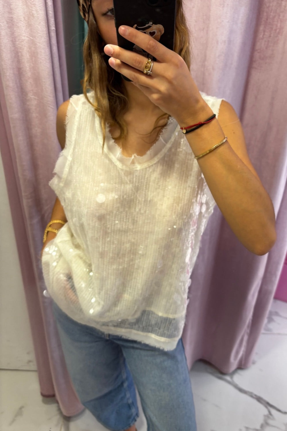 Débardeur sequins LOVISA