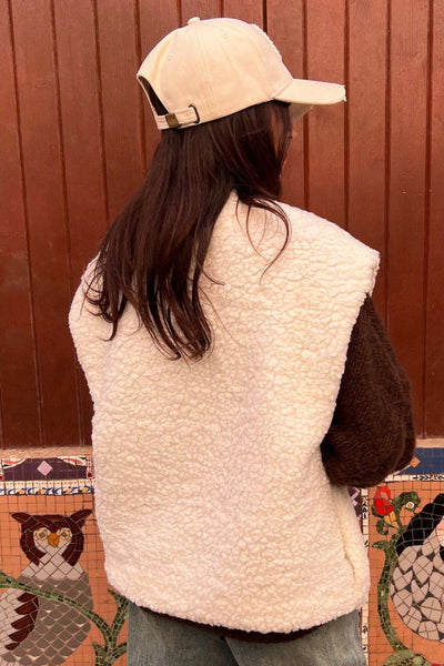 Gilet bouclette GÉORGIE
