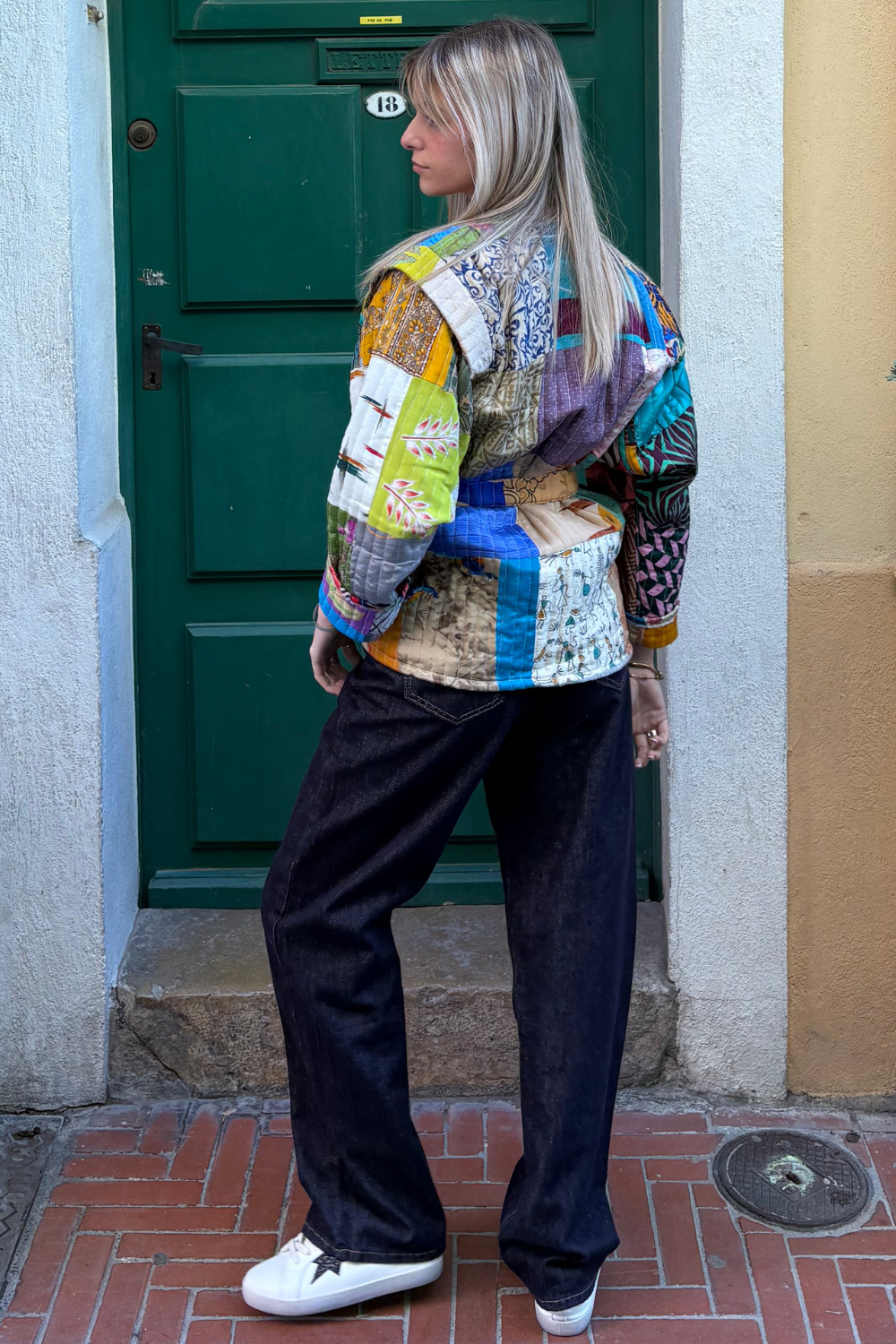 Gilet patchwork MENTON 23