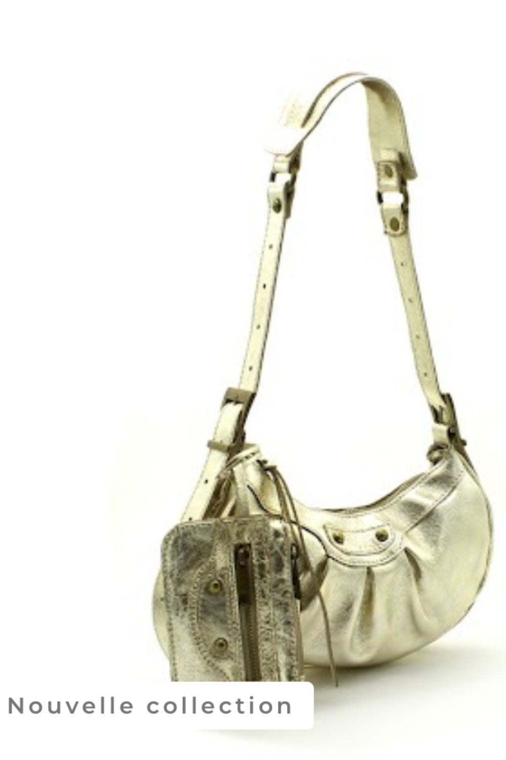 Sac à bandoulière 100% cuir A