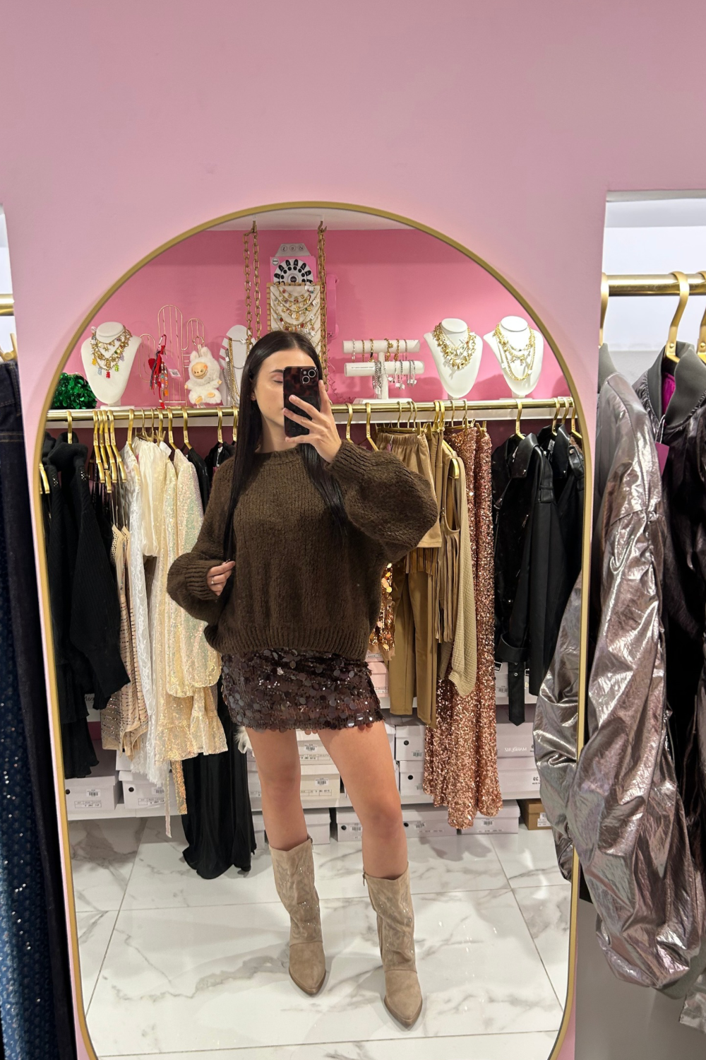 Jupe sequins STOCKHOLM